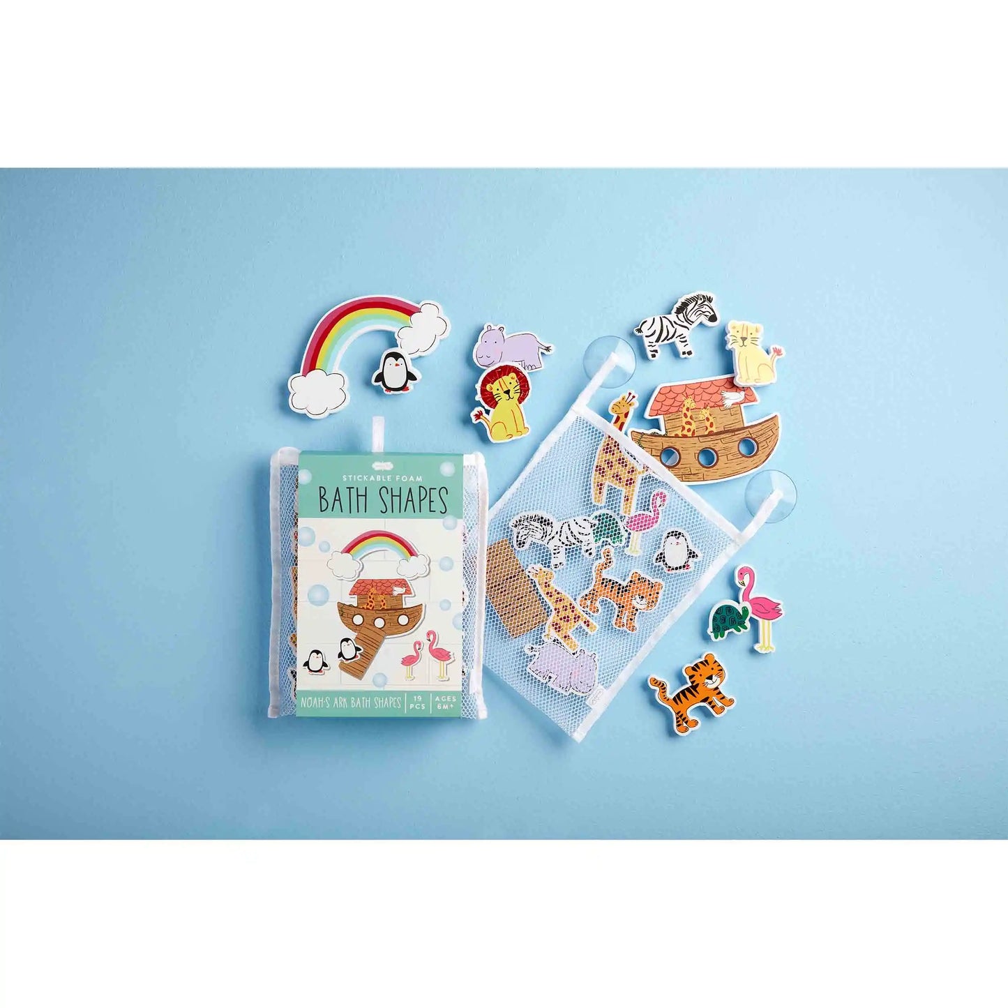 Noah's Ark Bath Sticker Set