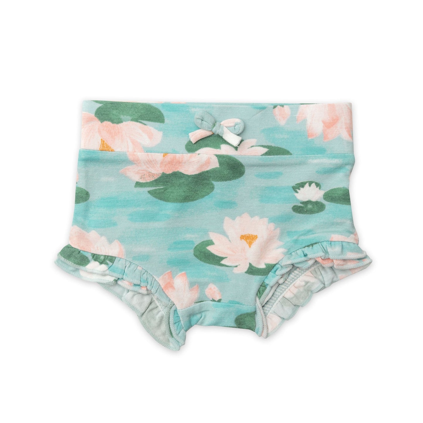 Lily Pads/Crystal Rose High Waisted Short Set