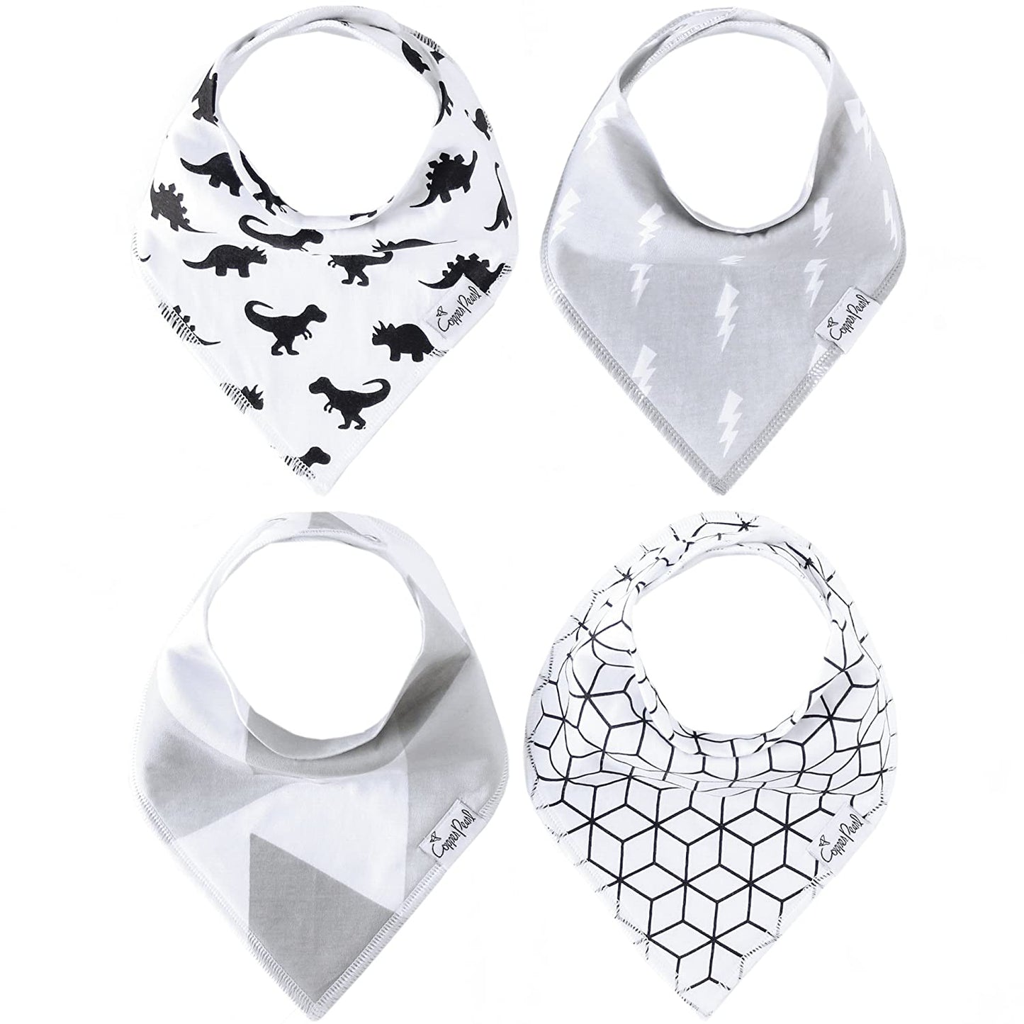 Copper Pearl Single Bandana Bibs - Wild