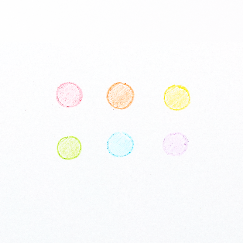 Rainbow Scoops Vanilla Scented Stacking Crayons