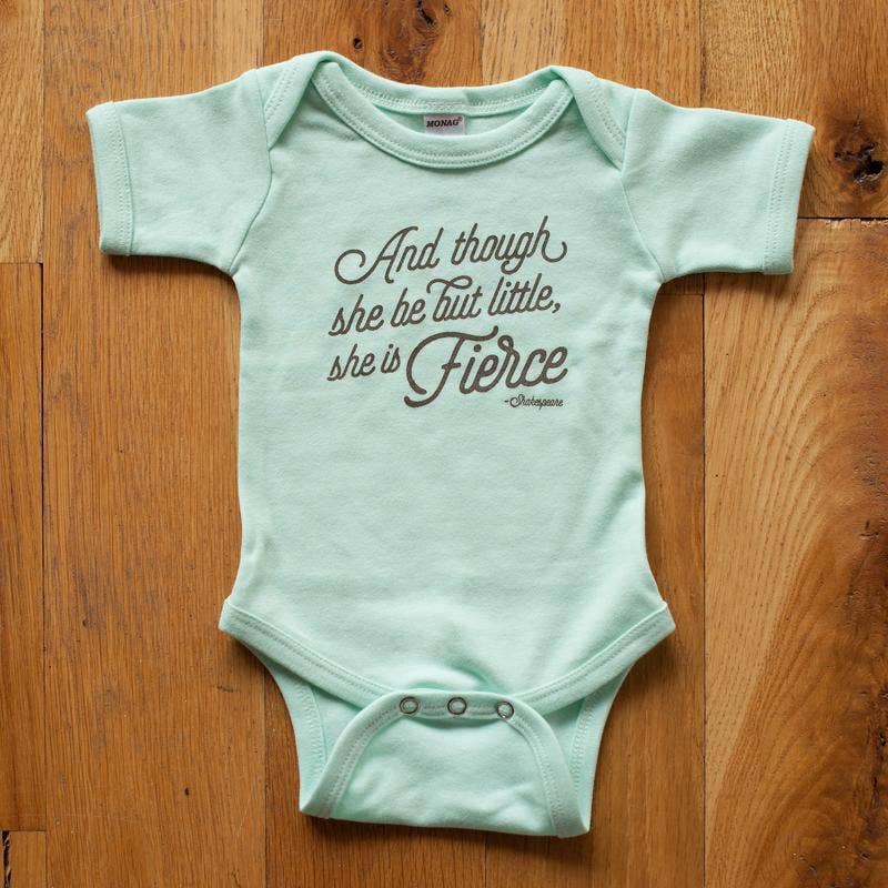 Sweetpea and Co. She is Fierce Bodysuit in Mint