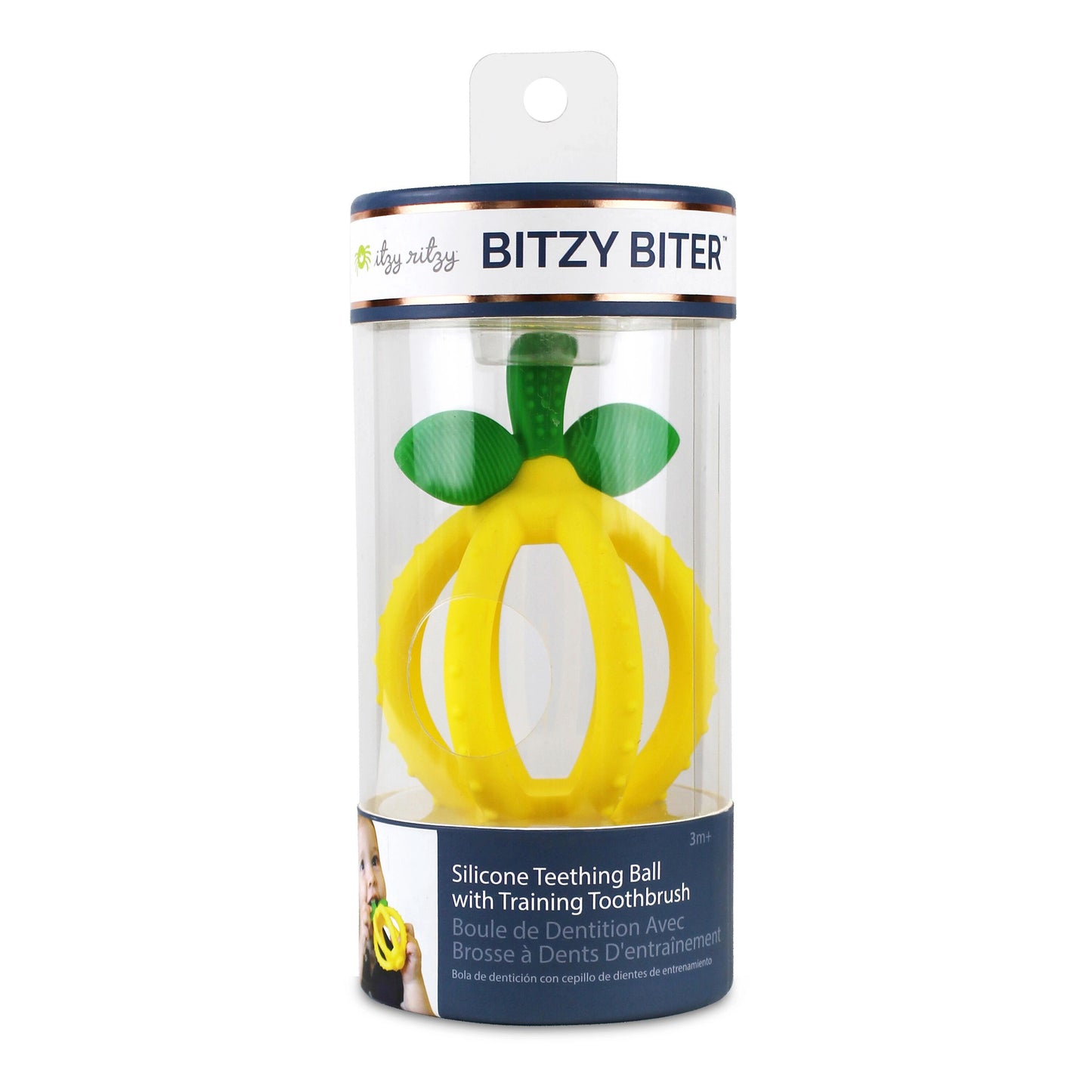 Bitzy Biter Lemon Teething Ball