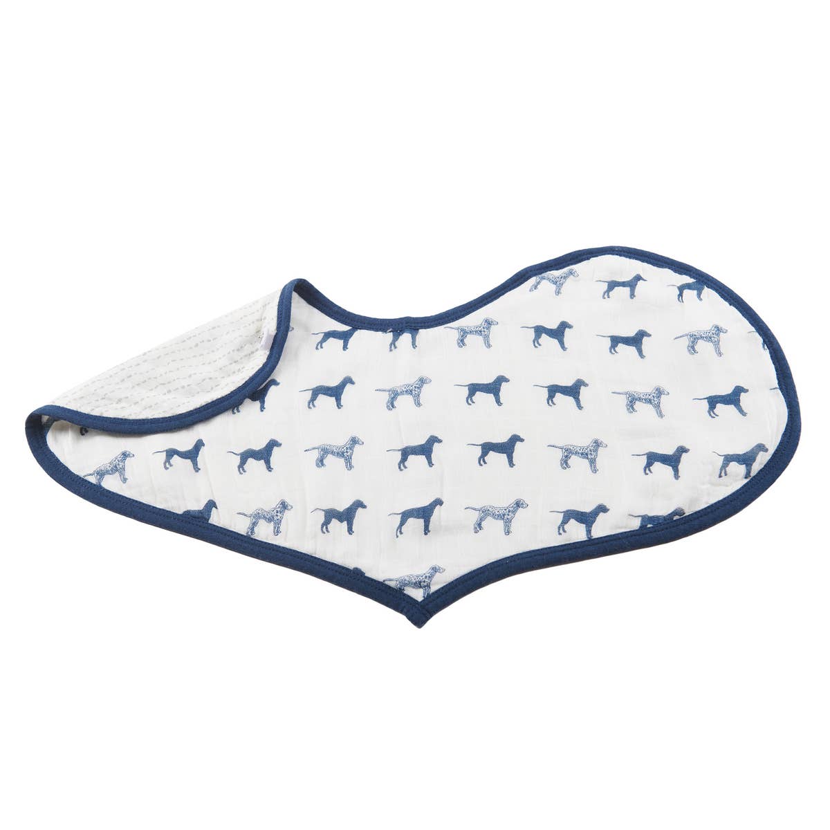 Fire Truck and Dalmatian Bamboo Heart Bibs - Set of 2