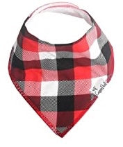 Copper Pearl Single Bandana Bibs - Lumberjack