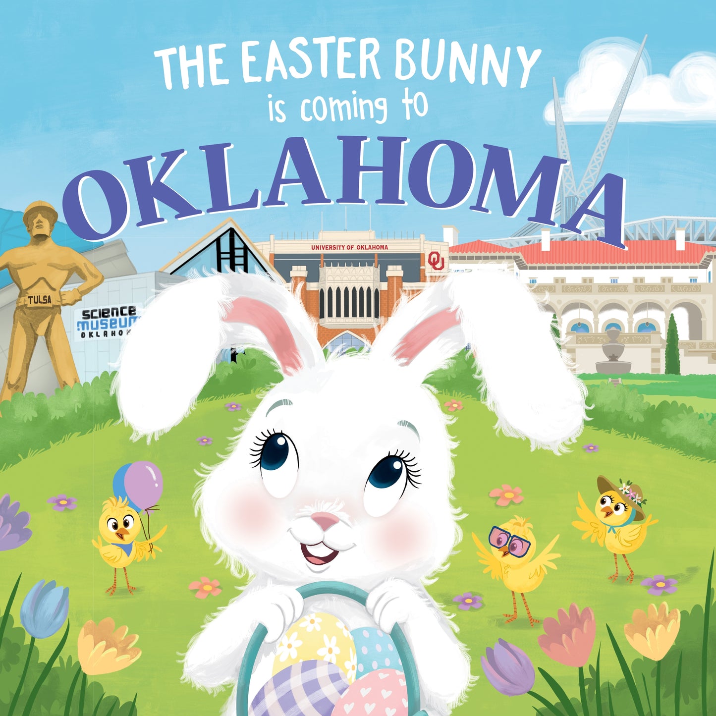 The Easter Bunny is Coming to Oklahoma Book