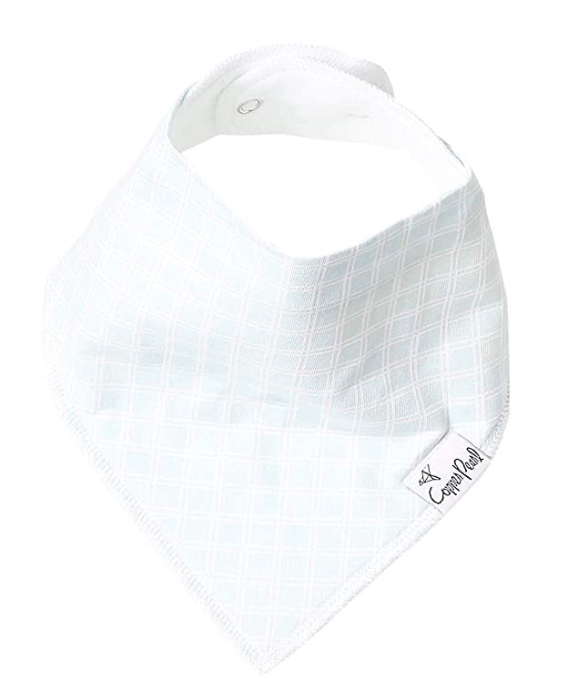 Copper Pearl Single Bandana Bibs - Dot