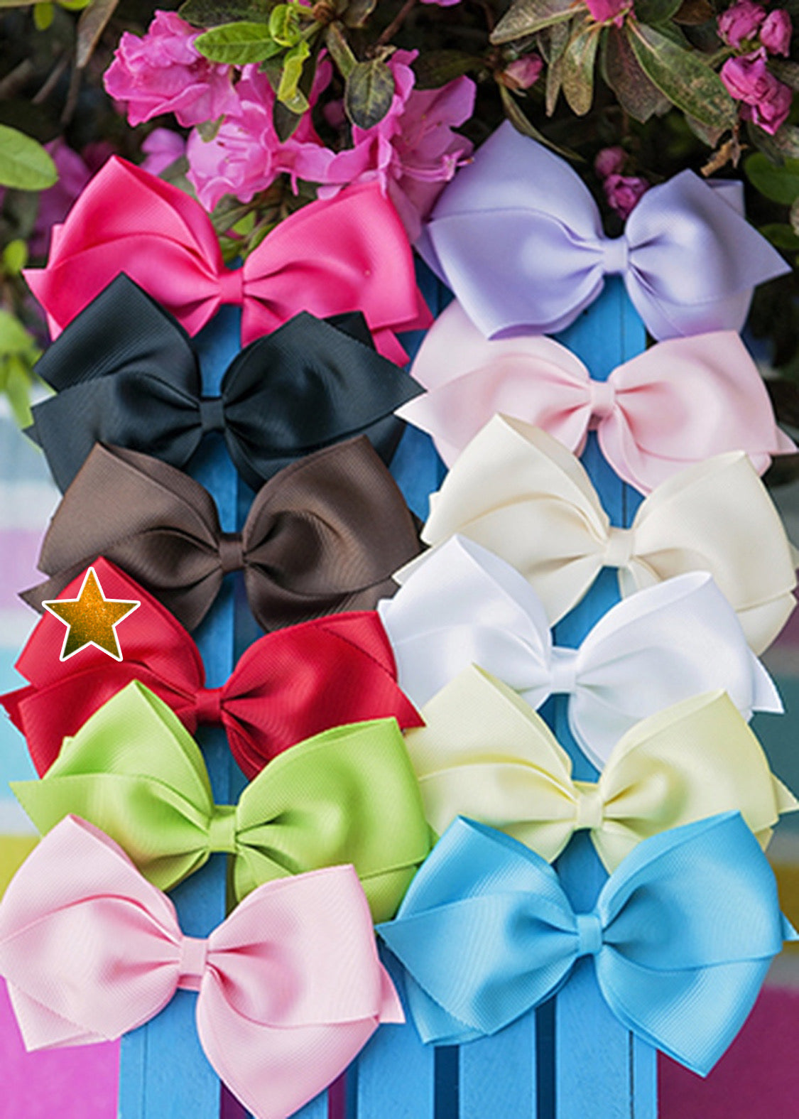 Solid Classic Boutique Hair Bow