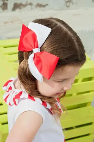 School Spirit Oversized Hair Bow