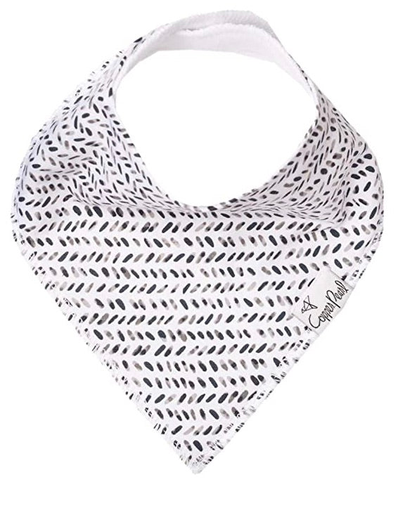 Copper Pearl Single Bandana Bibs - Lunar