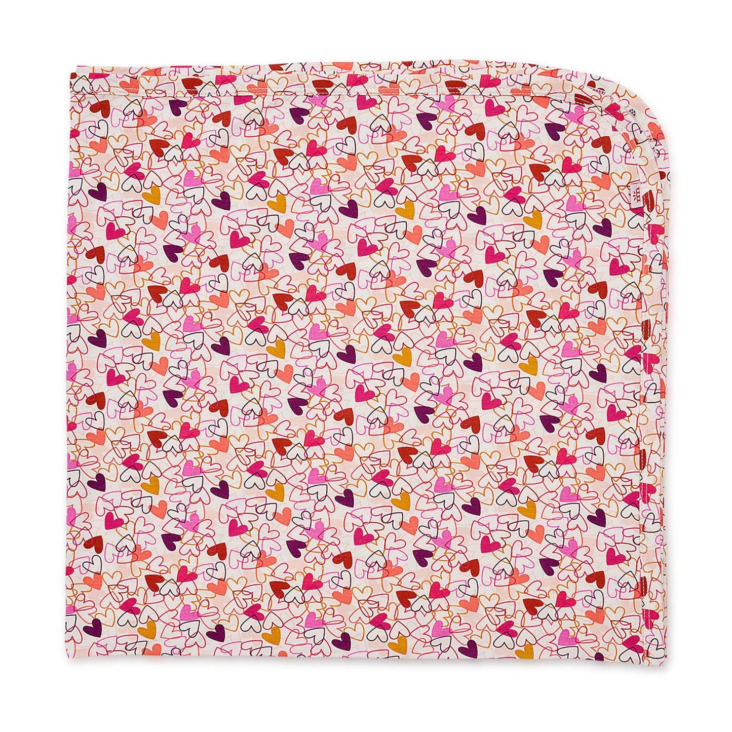 Heart to Heart Modal Swaddle Blanket