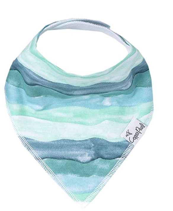 Copper Pearl Single Bandana Bibs - Kai