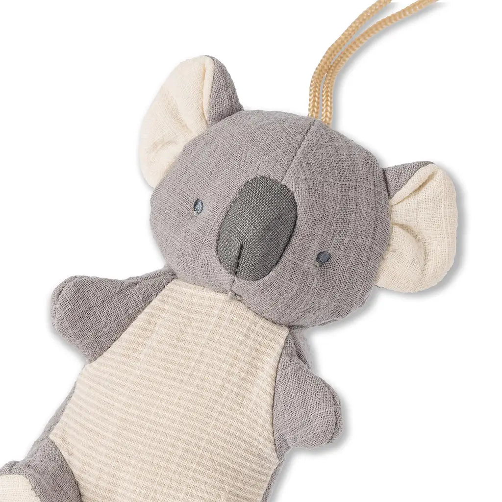 Koala Bitzy Pal - Natural Rubber Pacifier & Lovey