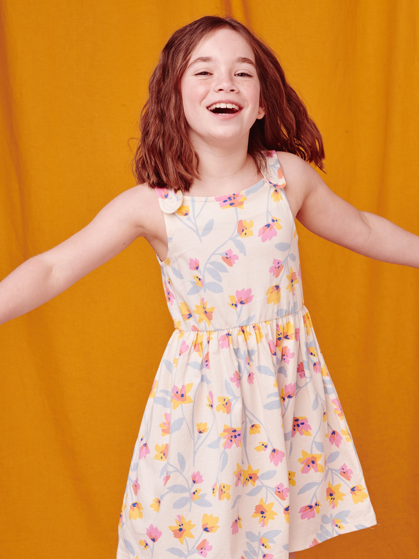 Button Shoulder Dress - Costa Nova