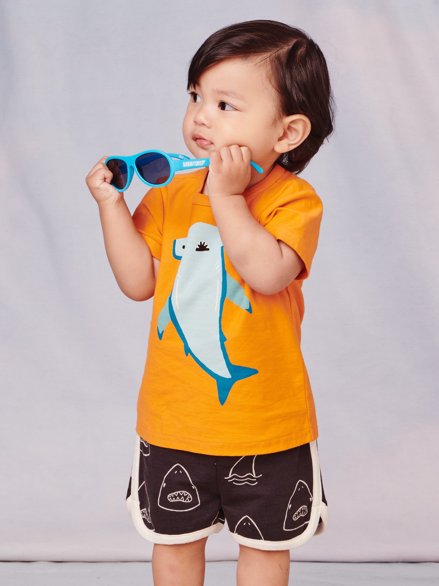 Baby Sport Shorts - Shark Bite