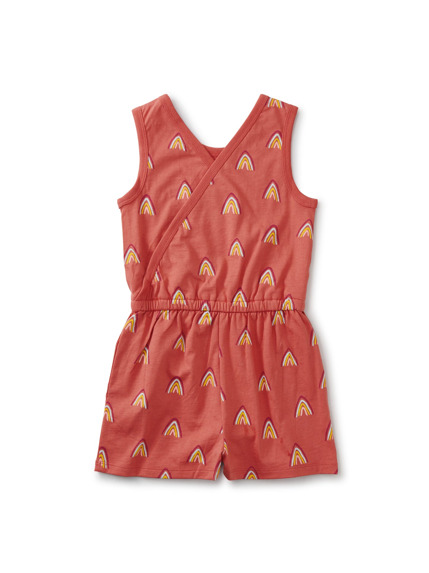 Peruvian Rainbow Mountain Reversible Wrap Romper