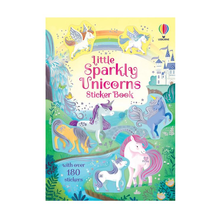 Little Sparkly Unicorns Sticker Book