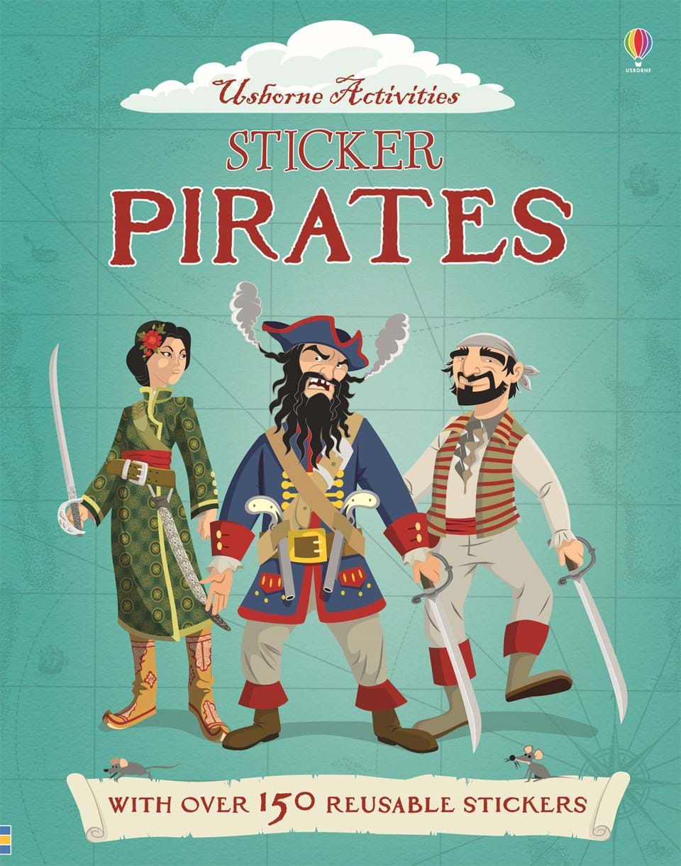 Usborne Sticker Book - Pirates