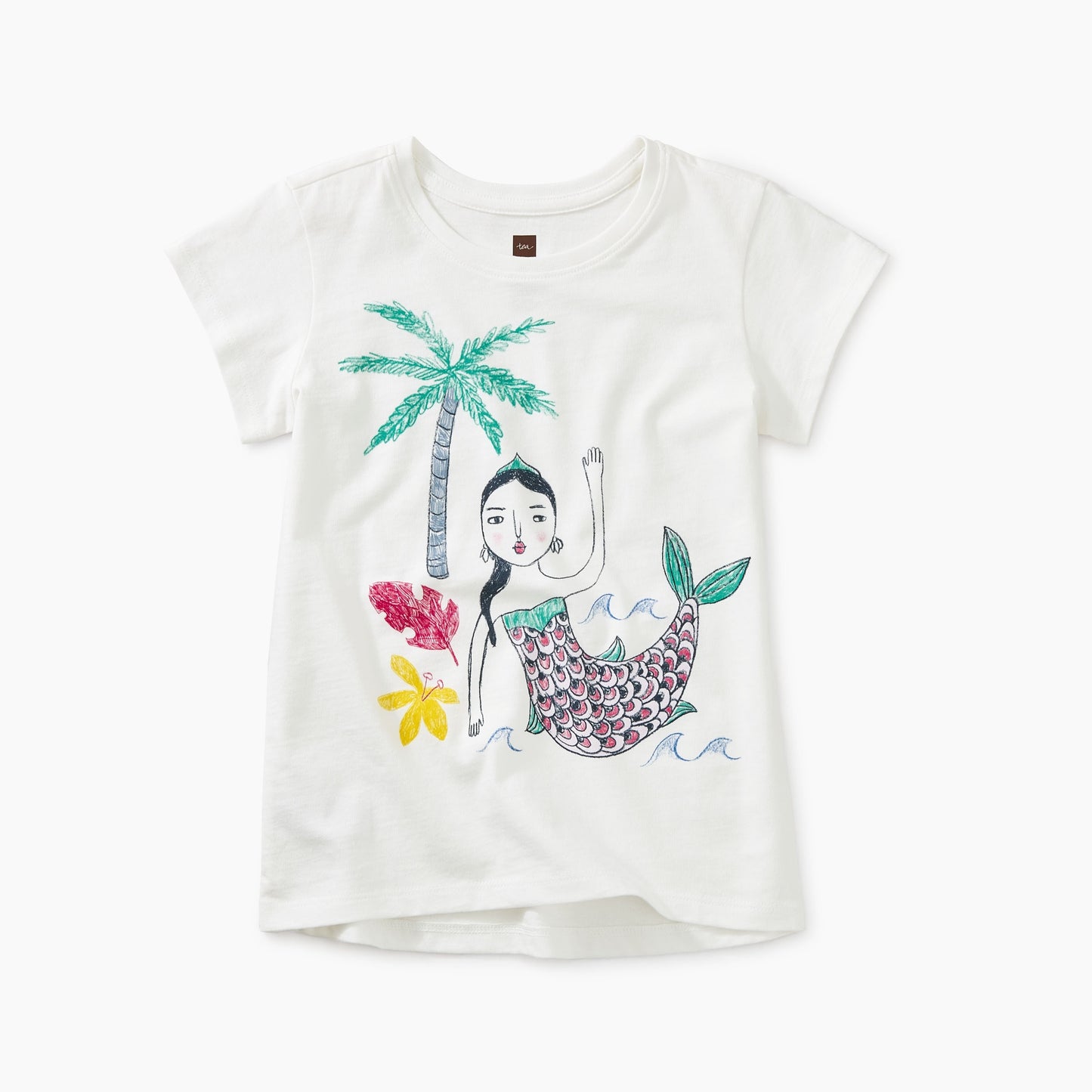 Tea Collection Island Mermaid Graphic Tee