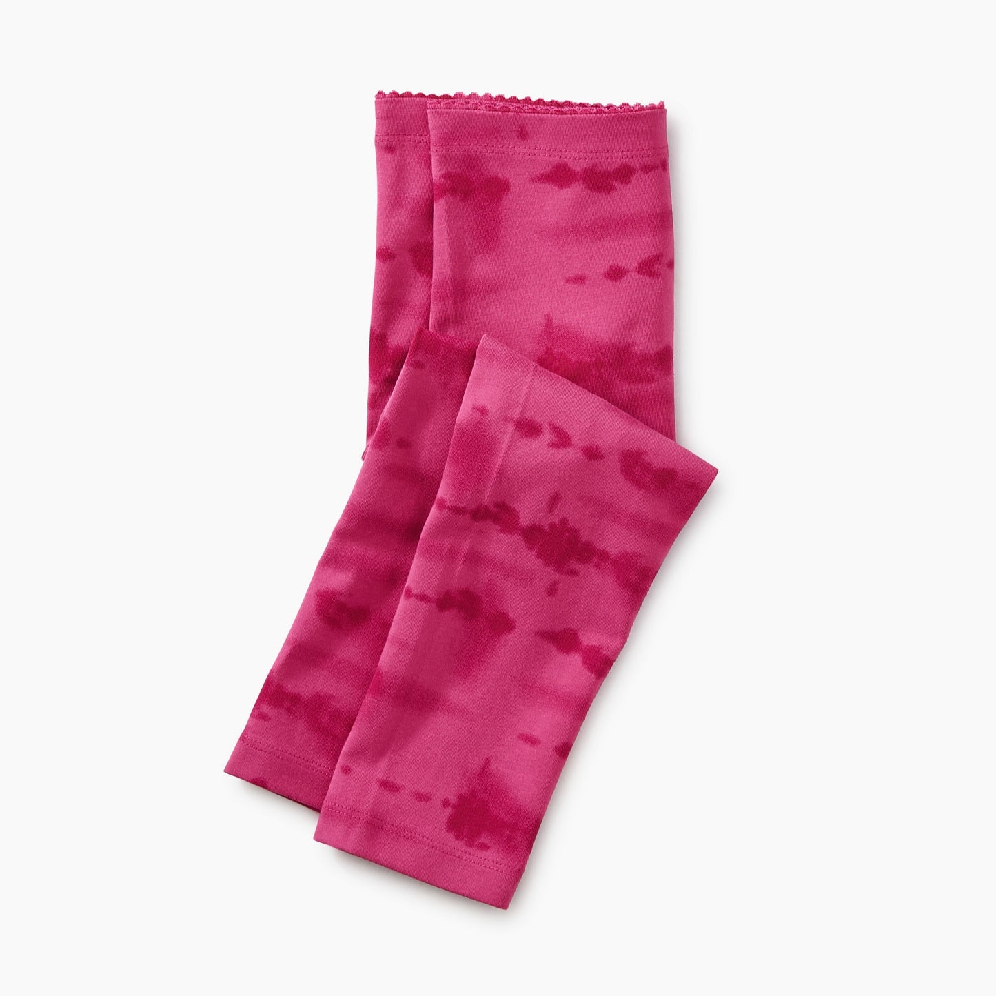 Tea Collection Tie Dye Capri Leggings - Fuchsia
