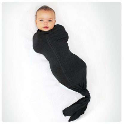 Bamboo Mod Swaddle - Rockstar (Black)