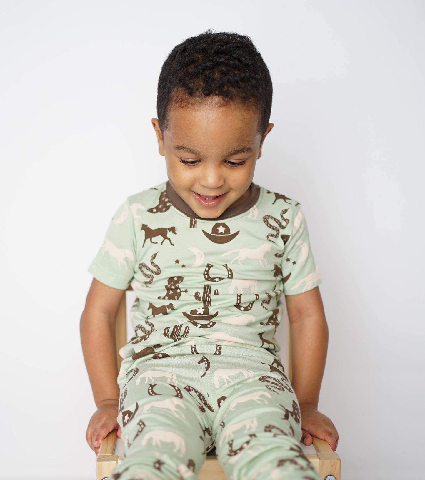 Giddyup! Bamboo Toddler Pajama Set