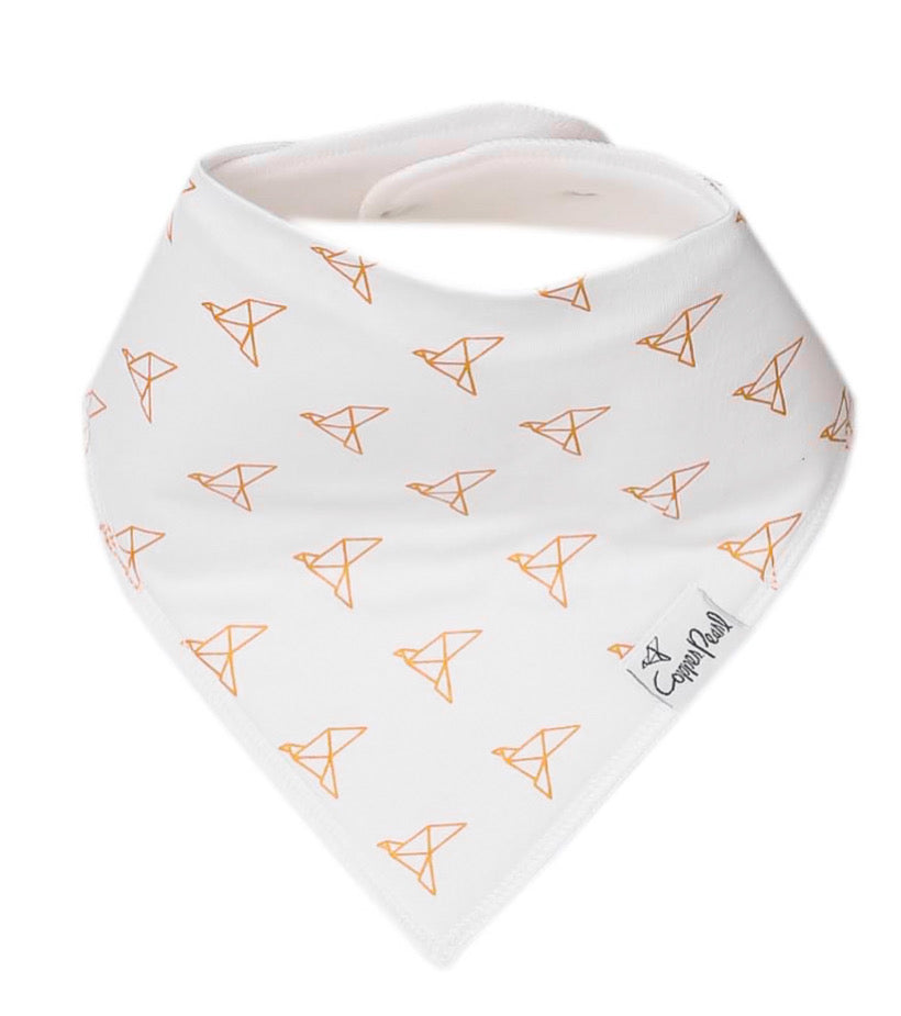 Copper Pearl Single Bandana Bibs - Haven