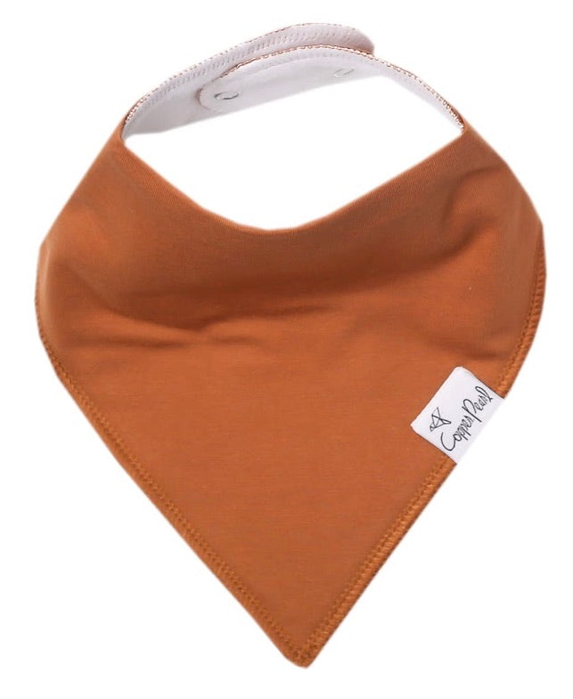 Copper Pearl Single Bandana Bibs - Ferra