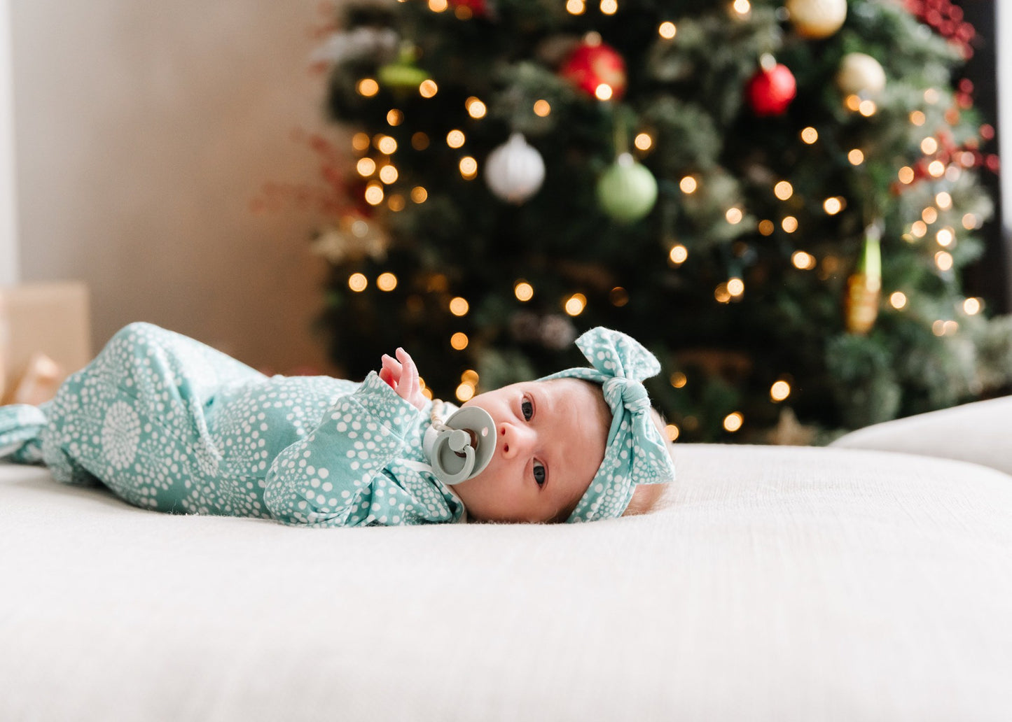 Copper Pearl Bow Headband - Jane