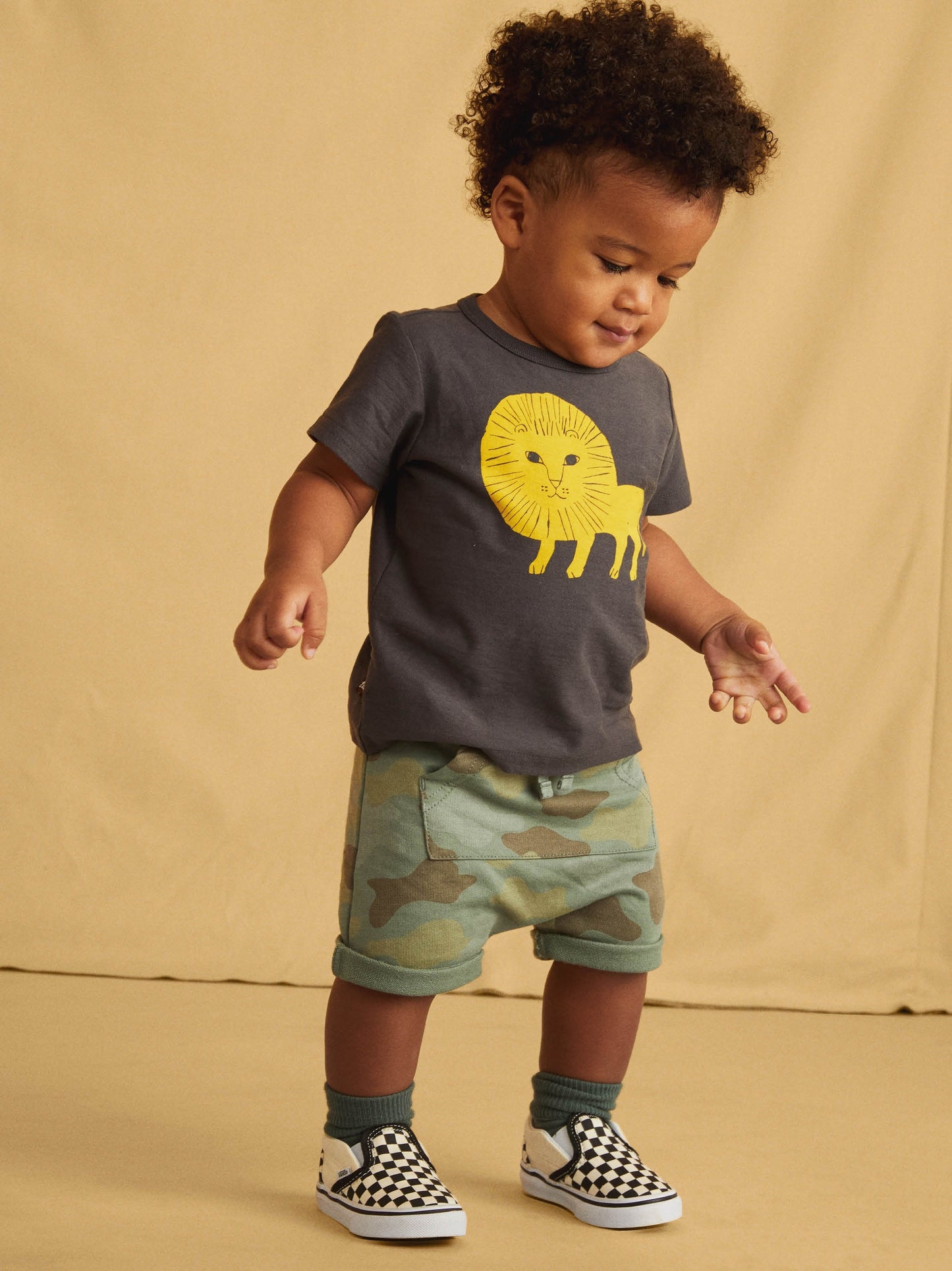 Tea Collection Lion Cub Baby Tee