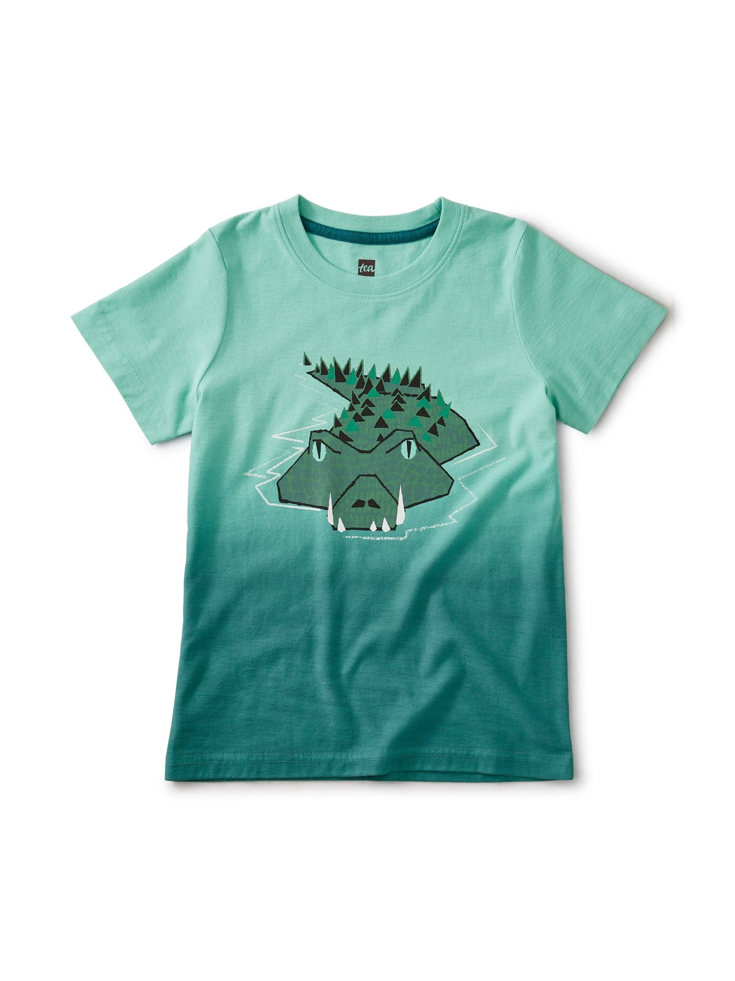 Tea Collection Dip Dye Crocodile Swamp Tee