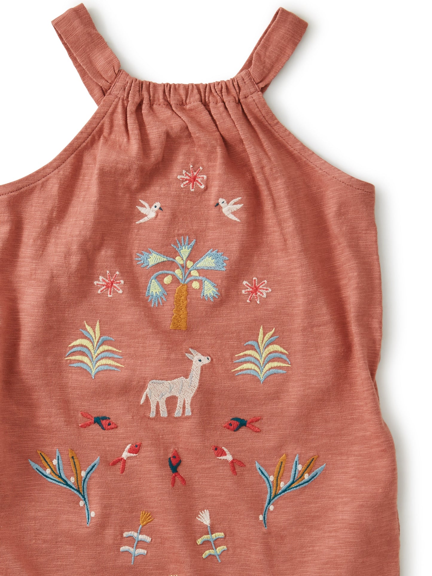 Tea Collection Akhmim Animal Halter Dress