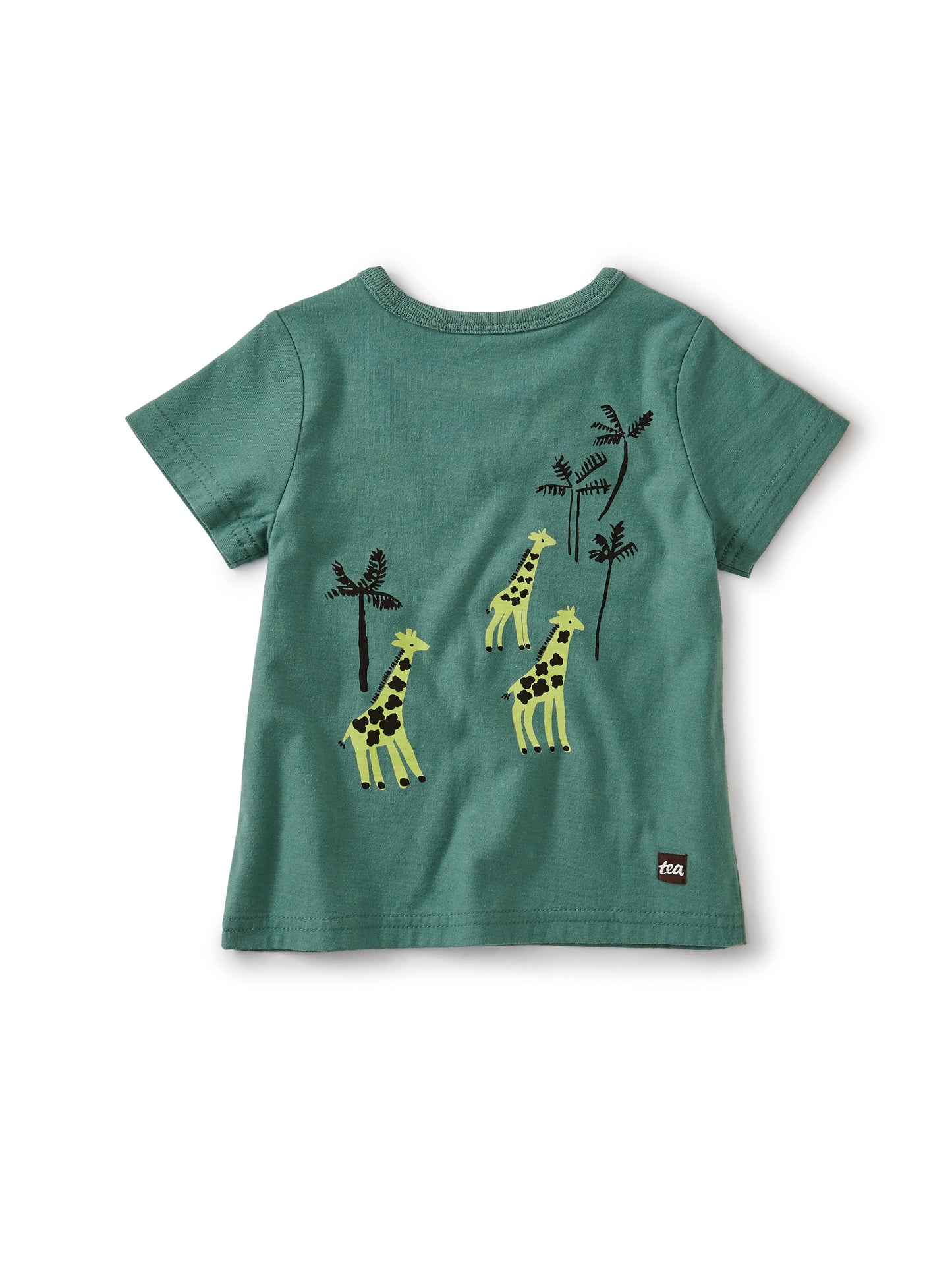 Tea Collection Giraffe Calf Baby Tee