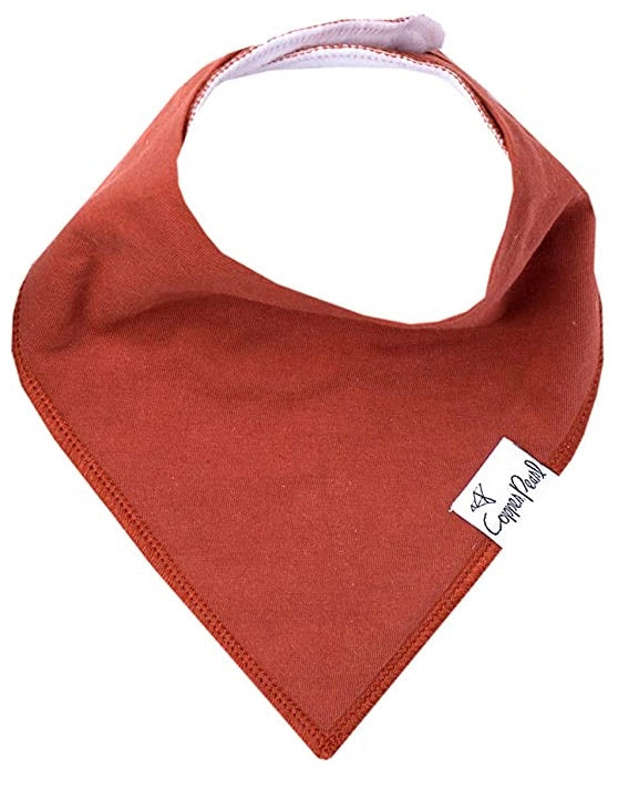Copper Pearl Single Bandana Bibs - Ridge