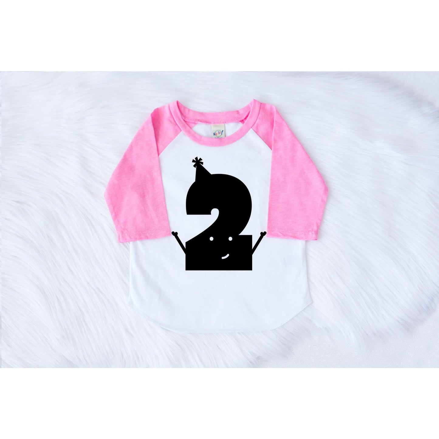 Mr. Two Birthday Shirt - Pink
