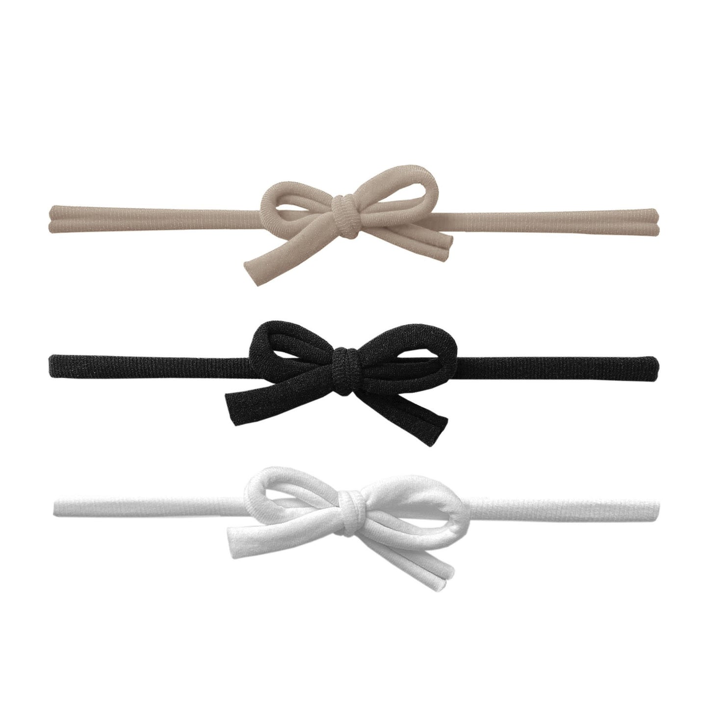 3PK Natural Skinnies - Blush+Black+White