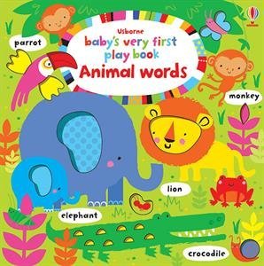 Usborne Baby's Very First Playbook Animal Words