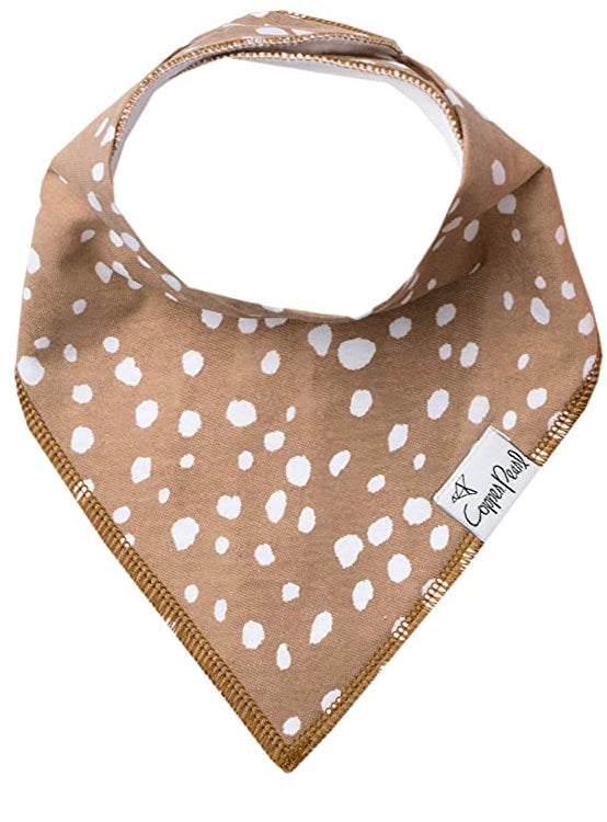 Copper Pearl Single Bandana Bibs - Autumn