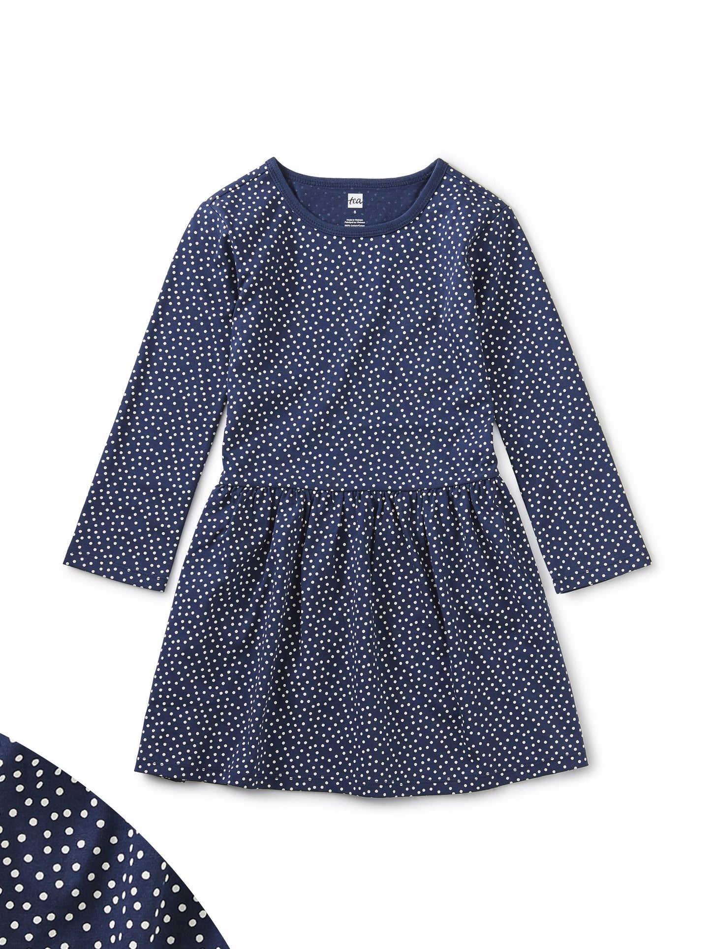 Tea Collection Skirted Staple Dress - Strawberry Floral