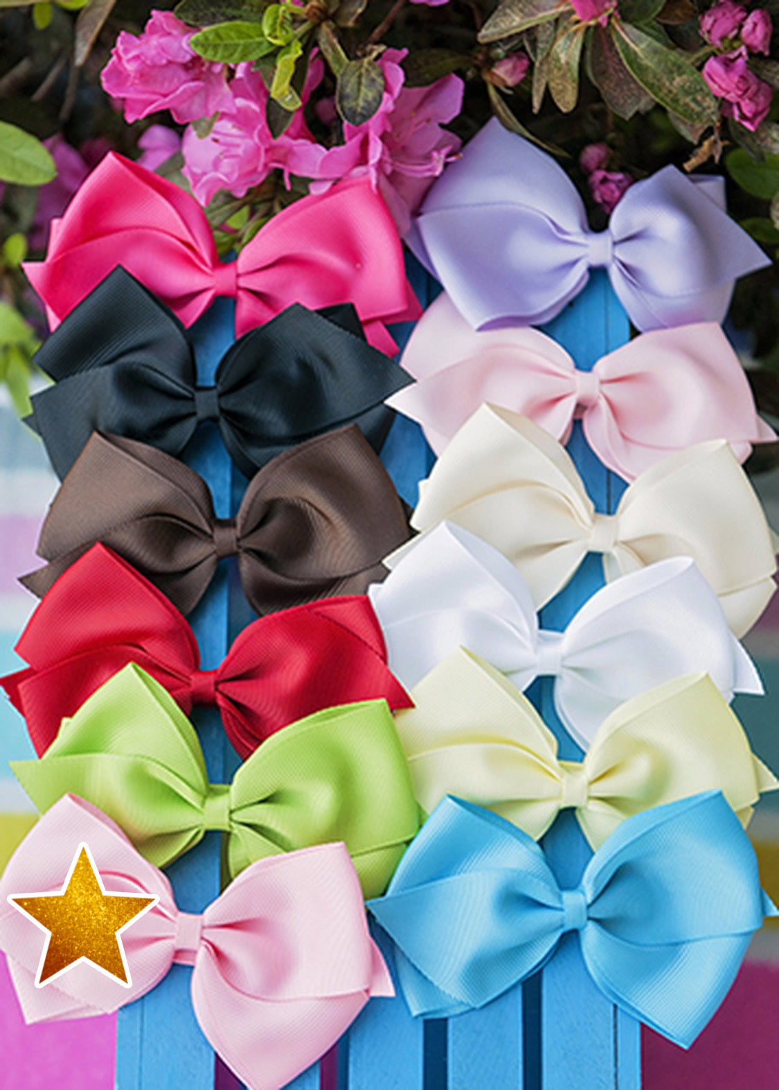 Solid Classic Boutique Hair Bow