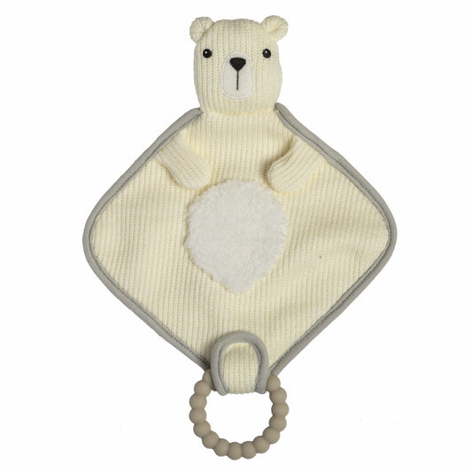 Polar Bear Knitted Lovey