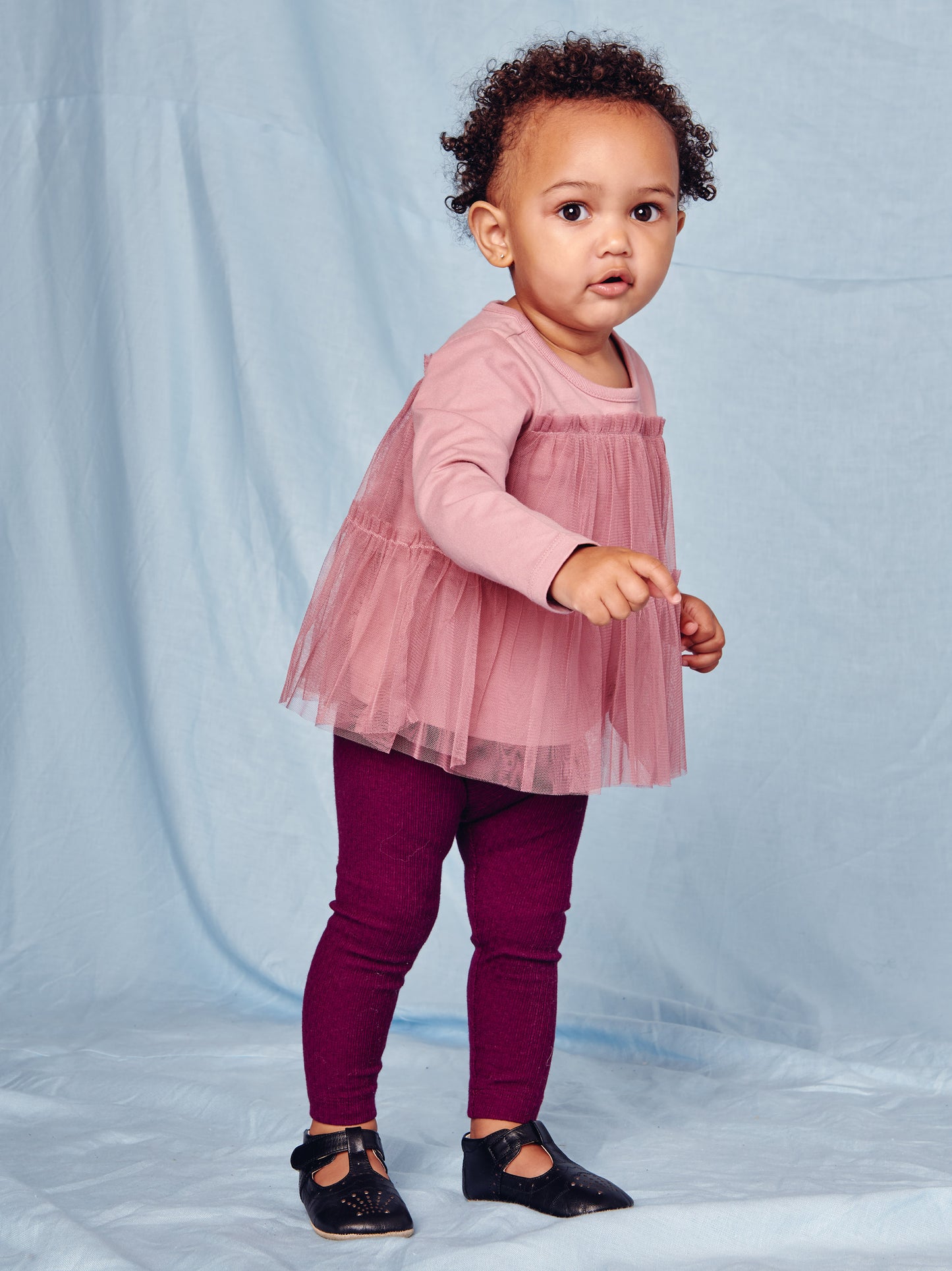 Tea Collection Twirling Tulle Top
