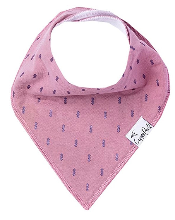 Copper Pearl Single Bandana Bibs - Lola