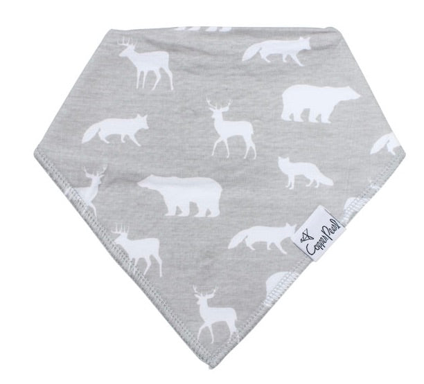 Copper Pearl Single Bandana Bibs - Woodland