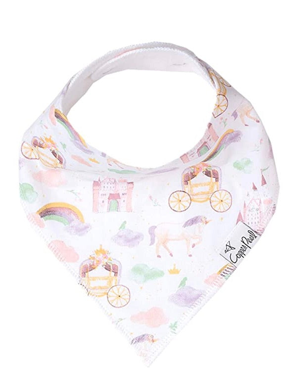 Copper Pearl Single Bandana Bibs - Enchanted