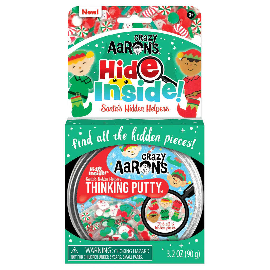 Santa's Hidden Helpers Hide Inside Putty