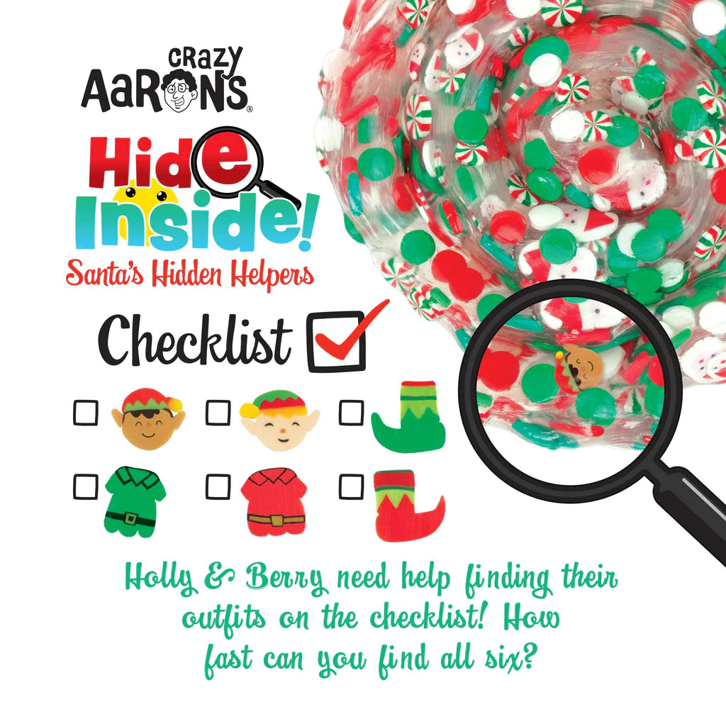 Santa's Hidden Helpers Hide Inside Putty