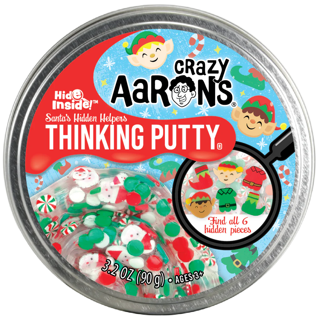 Santa's Hidden Helpers Hide Inside Putty