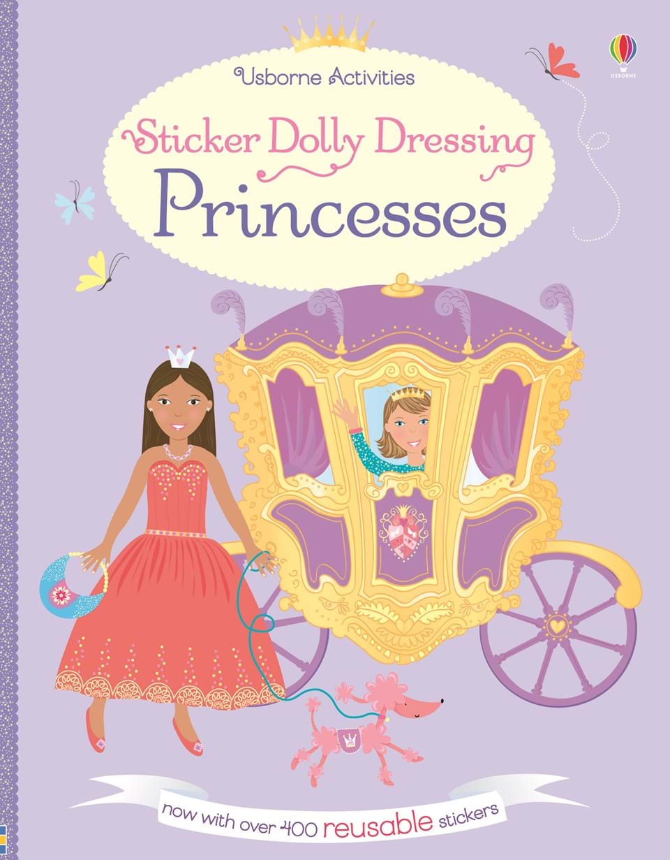 Usborne Sticker Dolly Dressing - Princesses
