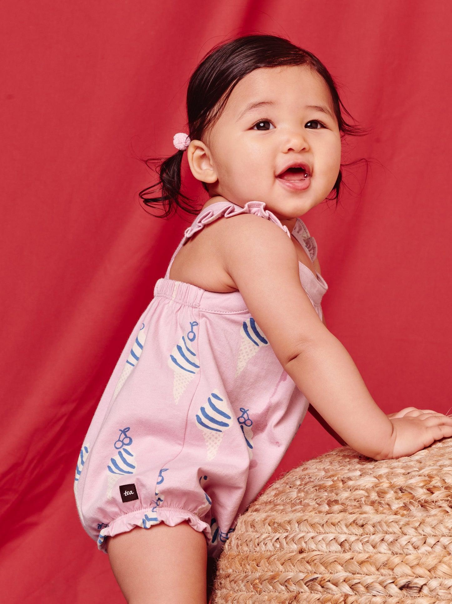 Cross-Back Baby Romper - Gelado