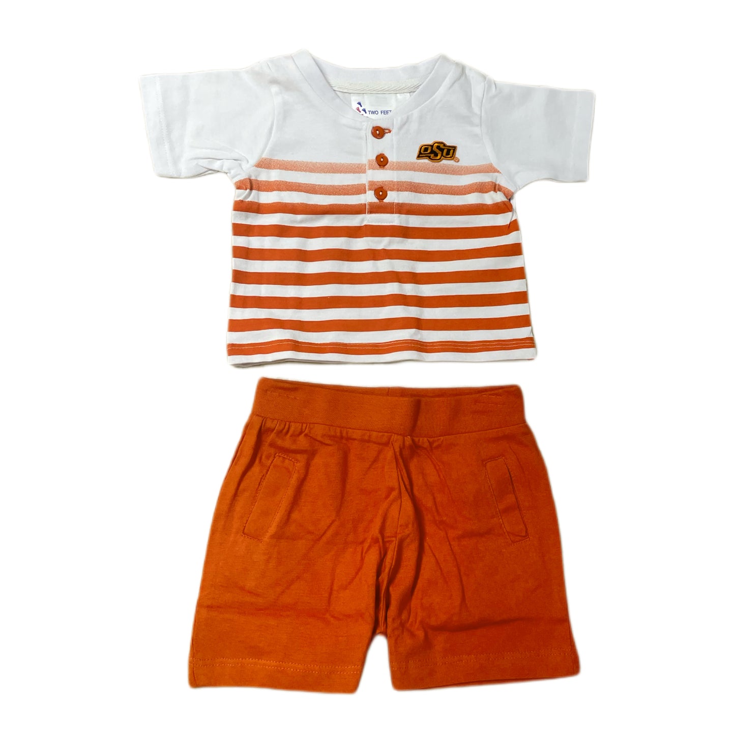 OSU Gradient Stripe Short Set